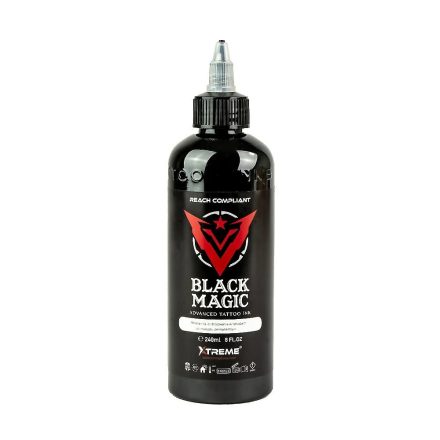 Xtreme Black Magic fekete tetoválófesték (EU Reach, 240ml)