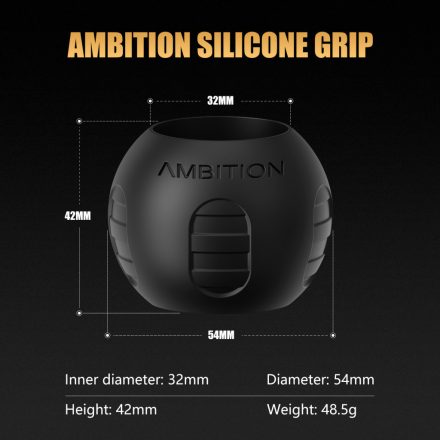 Ambition 54mm-es szilikon markolat (bármilyen 32-34mm-es markolatra)