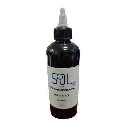 Soul ink Eu Reach "Triple Black" fekete tetováló festék 240ml