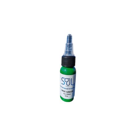 Soul ink Eu Reach tetováló festék 30ml Lime Green zöld színben