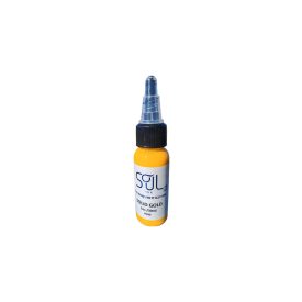   Soul ink Eu Reach tetováló festék 30ml Solid Gold sárga színben