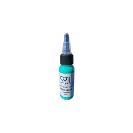   Soul ink Eu Reach tetováló festék 30ml Mint Green zöld színben