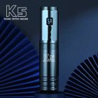 Yilong K5 Vezeték nélküli tetoválógép (4mm stroke, beépített lámpa, 2x1900mah akkumulátor, Hollow cup motor)