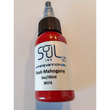 Soul ink "Ocean" Eu Reach Flush Mahogany vörös tetováló festék 30ml 