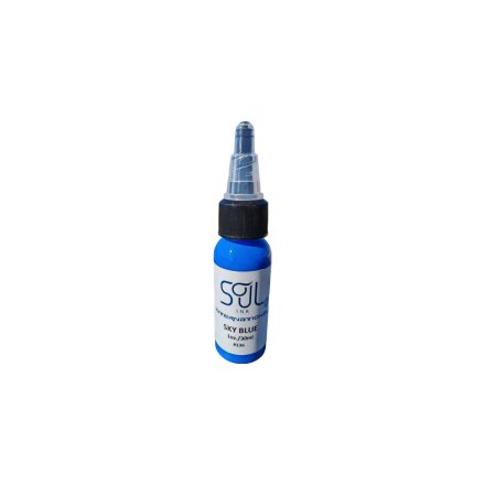 Soul ink Eu Reach tetováló festék 30ml Sky Blue kék színben