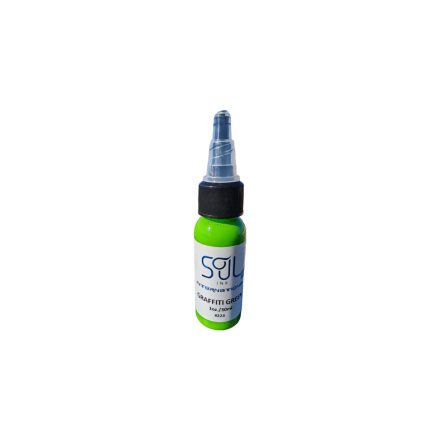 Soul ink Eu Reach tetováló festék 30ml Graffiti Green zöld színben
