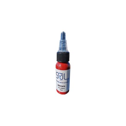 Soul ink Eu Reach tetováló festék 30ml Brown barna színben