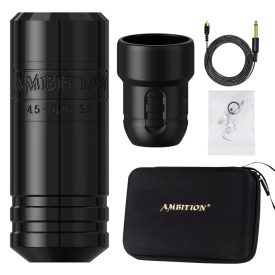   Ambition Torped 36 vezeték nélküli tetoválógép (+2000mah akkumulátor, 4.5-5.0-5.5 mm stroke, kefe nélküli motor)
