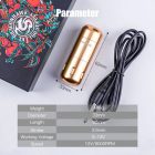 Dragonhawk Eve vezeték nélküli tetoválógép (3.5mm stroke, kefe nélküli motor, 2000mah) 2színben