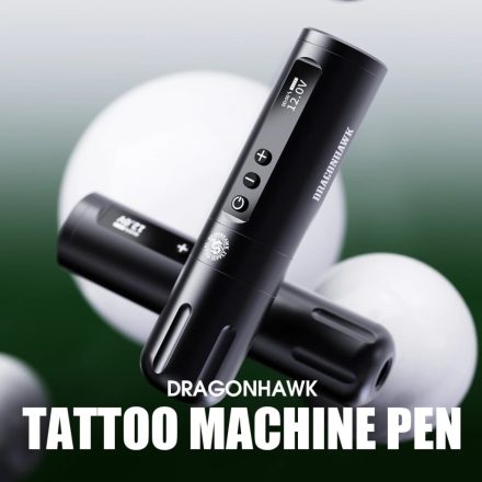 Dragonhawk X10 5000mah vezeték nélküli tetoválógép (5000mah akkumulátor, kefe nélküli motor)