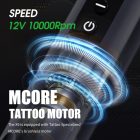 Dragonhawk X9 vezeték nélküli tetoválógép (3.5mm stroke, 3400mah, Mcore kefe nélküli motor)
