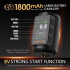 Ambition Vibe Max vezeték nélküli tetoválógép (2.5- 3.5- 4.0- 4.5mm stroke, frekvenciamód, 8v jumpstart mód, 1 akkumulátor)