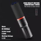 Yilong A1 vezeték nélküli tetoválógép (3.5mm stroke, 1300mah akkumulátor)